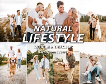 14 LIGHTROOM Presets, Natural Lifestyle Presets, Mobile Desktop Presets, Blogger Preset, Bright Clean Filter, Influencer Weißfilter