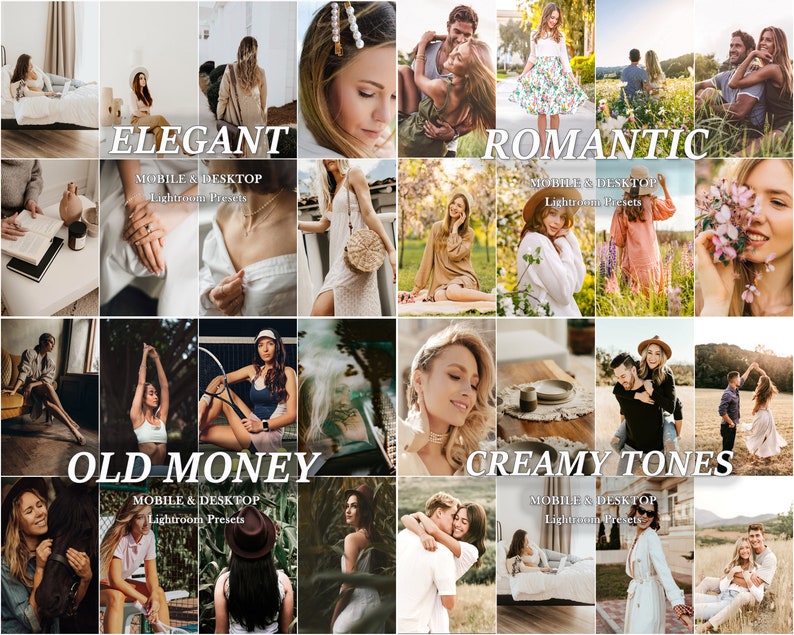 850 BRUILOFT Lightroom presets bundel, huwelijk presets, mobiele desktop presets, lichte Boho elegante bruiloft preset, paar liefde preset afbeelding 7