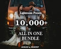 10,000+ LIGHTROOM Presets Bundle - Mobile Presets & Desktop Photo Filters, Natural Portrait Presets, Dark, Black Moody Presets for Lightroom