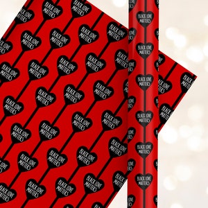 Black Love Matters Wrapping Paper