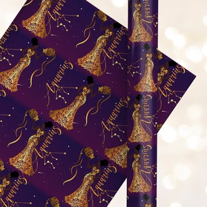 Aquarius Wrapping Paper