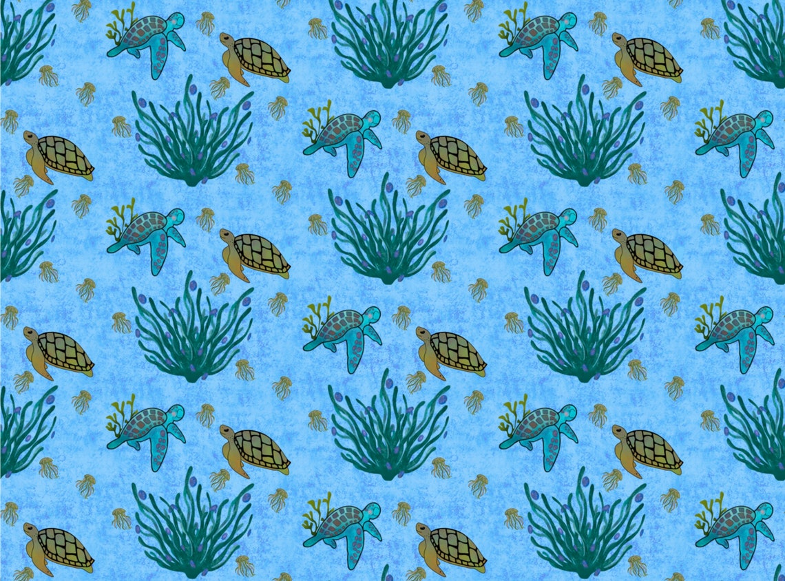 18 Under the Sea Procreate Stamps - Etsy