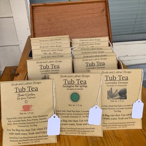 3 pack - Tub Tea Aromatherapy Salts