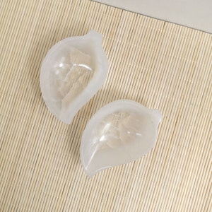 Selenite Leaf Bowl 10 cm | Selenite Charging Bowl | Crystals Holder | Crystals Bowl | Home Gift | Crystals Lover Gift Idea