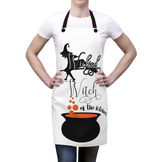 Wicked Witch Of The Kitchen, Cookout Apron, Witchcraft