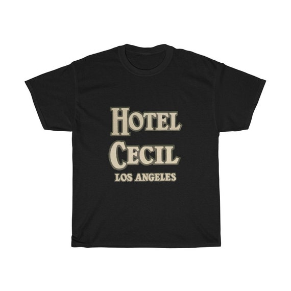 Hotel Cecil Los Angeles Tee, True Crime, Antique Brochure Circa 1927, Americana