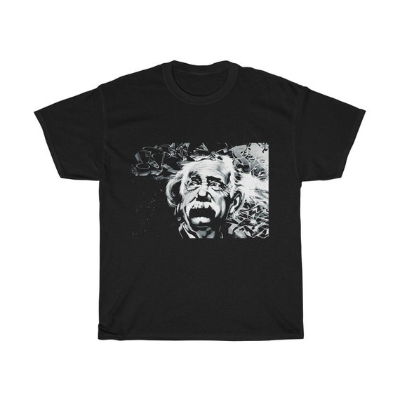 Einstein Contemplates The Multiverse, 100% Cotton T-shirt