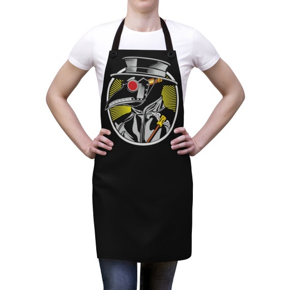 Plague Doctor, Cookout Apron, Vintage Inspired Steampunk Image