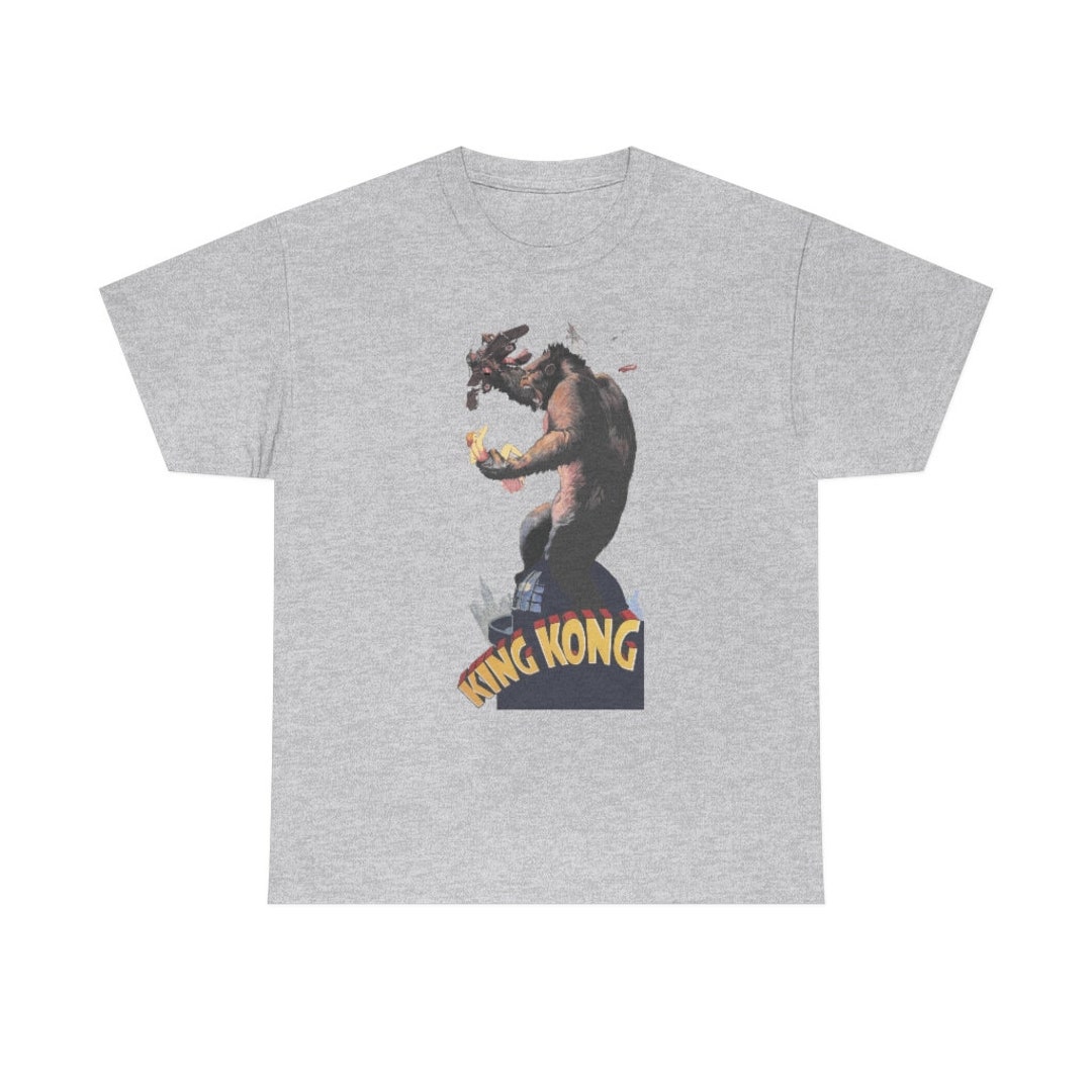 King Kong, Unisex Tshirt, Vintage 1933 Movie Poster Etsy