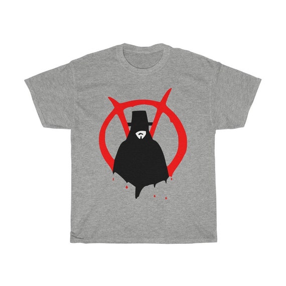 V For Vendetta 100% Cotton T-shirt, Inspired By The Movie, Activism