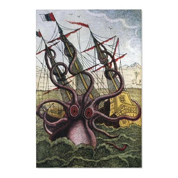Kraken Rug Etsy