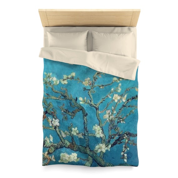 Almond Blossoms, Duvet Cover,  Vintage, Antique Painting, Vincent Van Gogh