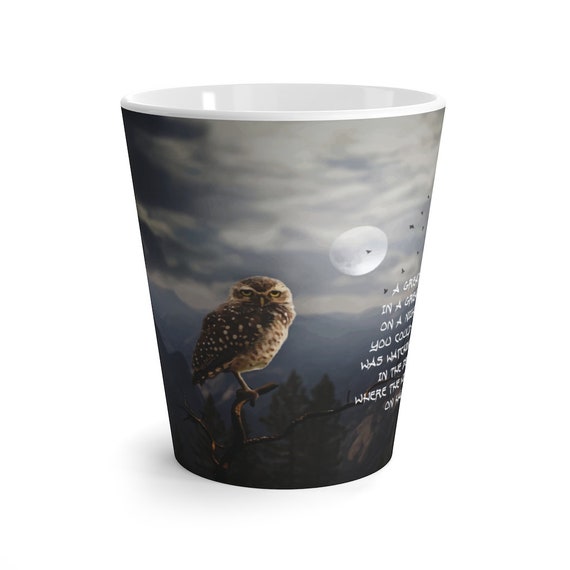 Great Big Owl Latte Mug, Halloween, Coffee, Tea