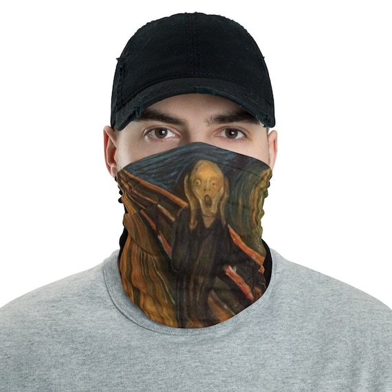 The Scream, Neck Gaiter, Edvard Munch, Headband, Bandana