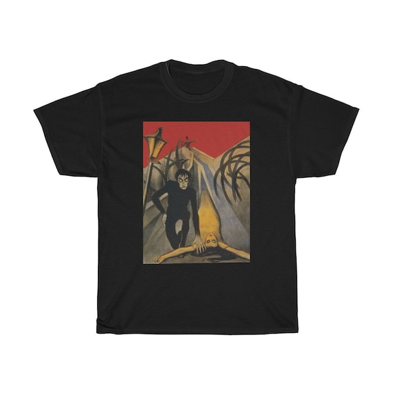 The Cabinet of Dr. Caligari, Unisex T-shirt,  1920 German Silent Horror Film Poster