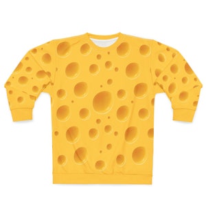 Cheese Sweatshirt For Your Green Bay Packers Super Bowl Party For a Cheesehead, AOP image 1