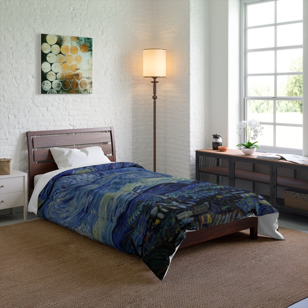 Starry Night Twin Comforter, Vincent Van Gogh