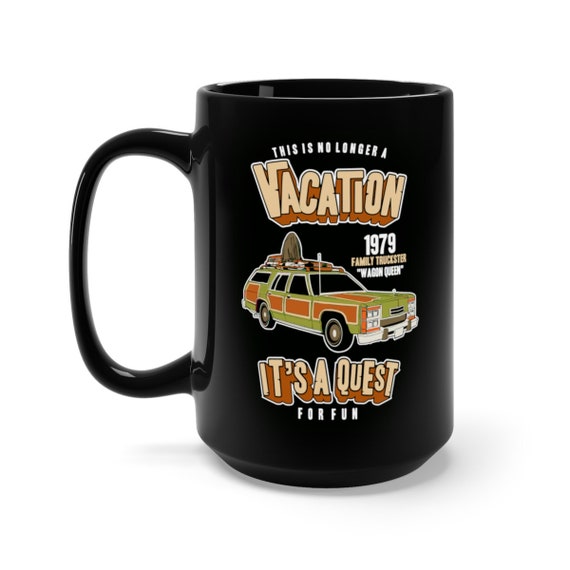 National Lampoon's Vacation, Blk 15oz Ceramic Mug, Wagon Queen Family Truckster