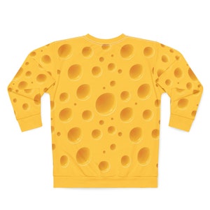 Cheese Sweatshirt For Your Green Bay Packers Super Bowl Party For a Cheesehead, AOP image 2