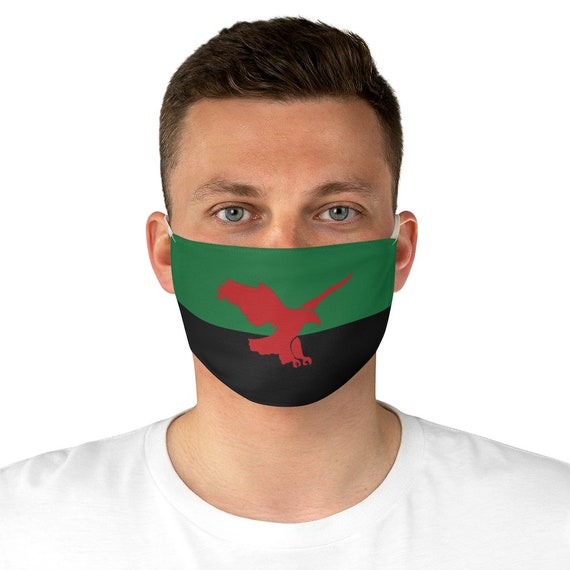 House Atreides v2, Cloth Face Mask, Washable, Reusable, Inspired From Dune, War Banner, Cosplay, Red Hawk, Flag