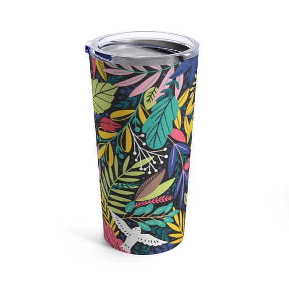 Retro Jungle Floral 20oz Tumbler