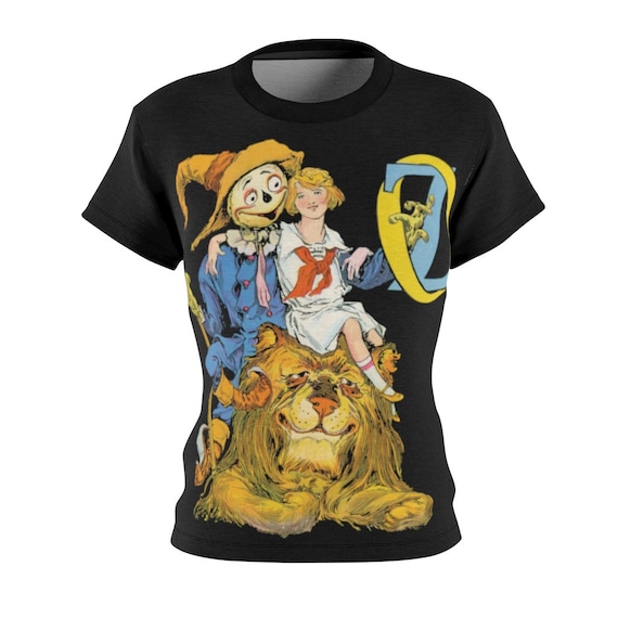 Dorothy, The Scarecrow & The Cowardly Lion, Women's Top, Wizard Of Oz, AOP