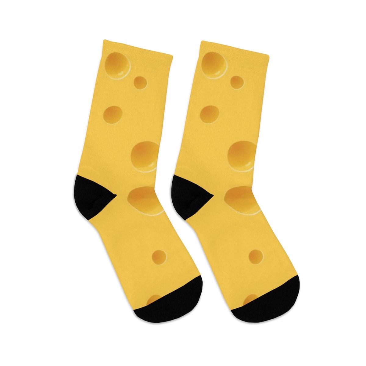 Cheese Premium Crew Socks, One Size Fits Most