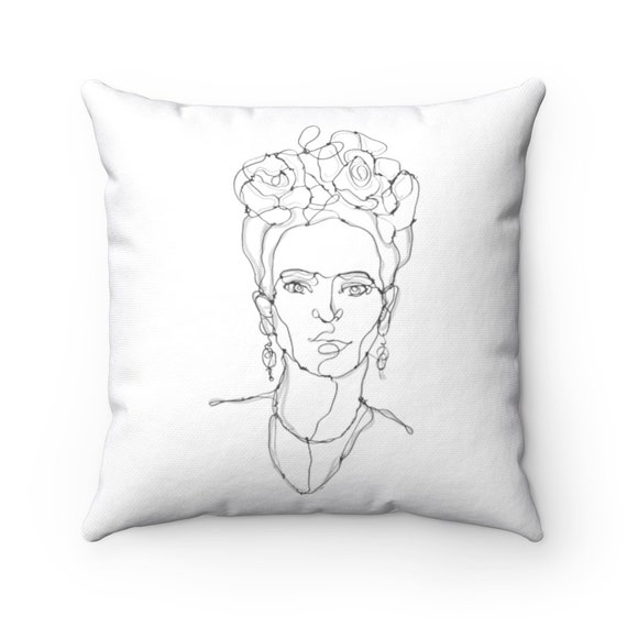 Frida Kahlo Square Pillow