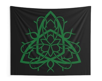 Celtic Tree of Life Tapestry: Irish Knot Wall Decor