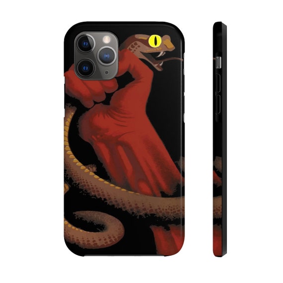 Uproot Fascist Vipers, iPhone 11 Tough Case, 1937 Soviet Propaganda Poster, Activism