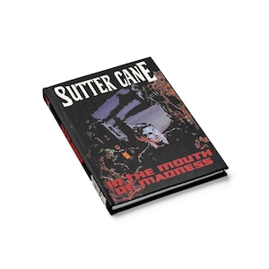 In The Mouth Of Madness Journal: Sutter Cane Cosmic Horror Notebook
