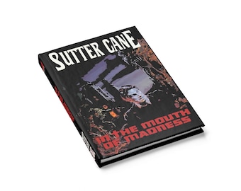 In The Mouth Of Madness Journal: Sutter Cane Cosmic Horror Notebook