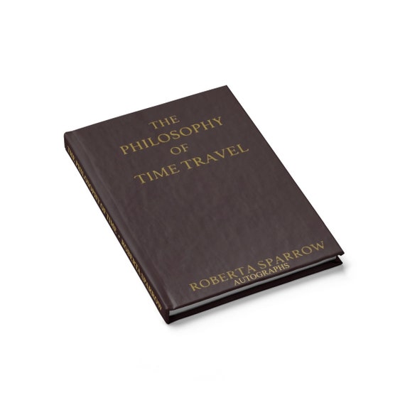 The Philosophy Of Time Travel v4, Autograph Book, Hardcover, Blank Pages, Donnie Darko, Notebook