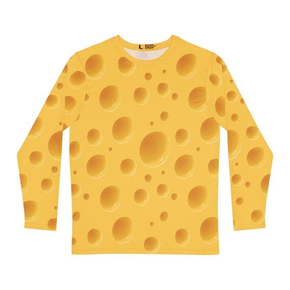 Cheese Long Sleeve Shirt For Your Green Bay Packers Super Bowl Party! For a Cheesehead!