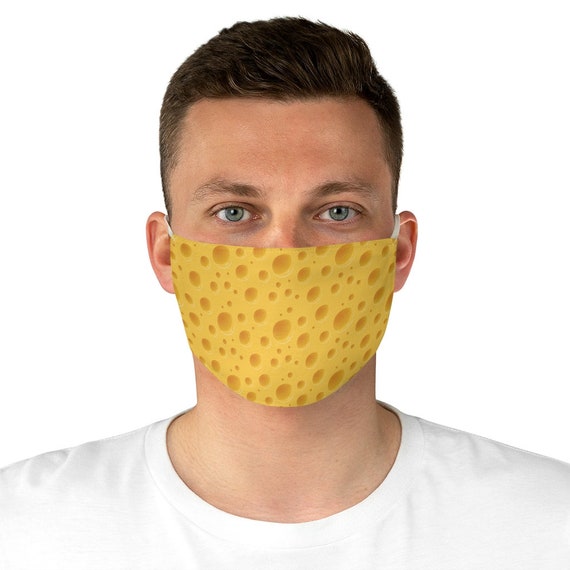 Cheese, Cloth Face Mask, Washable, Reusable, Great Gift For Your Favorite Cheese Head, Packers Fan