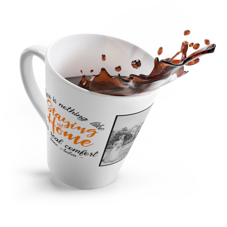 VintageArtworkDotCom Jane Austen Mug - Thumbnail 4