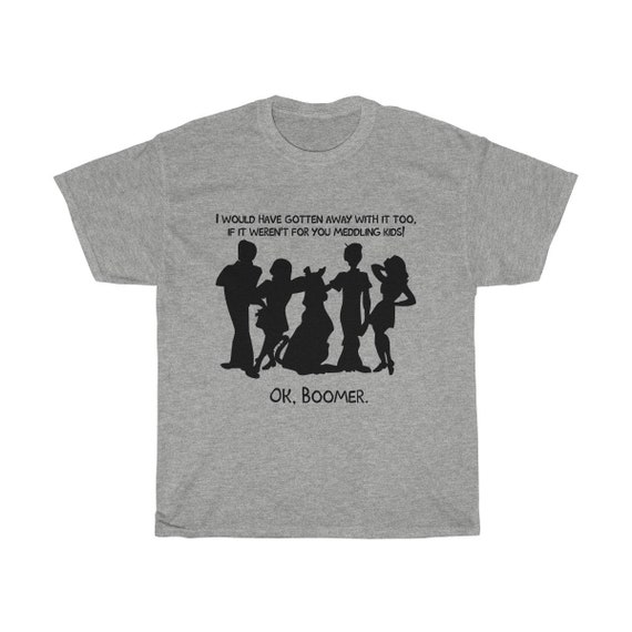 OK Boomer, Light Colors, Unisex T-shirt, Inspired By Scooby Doo