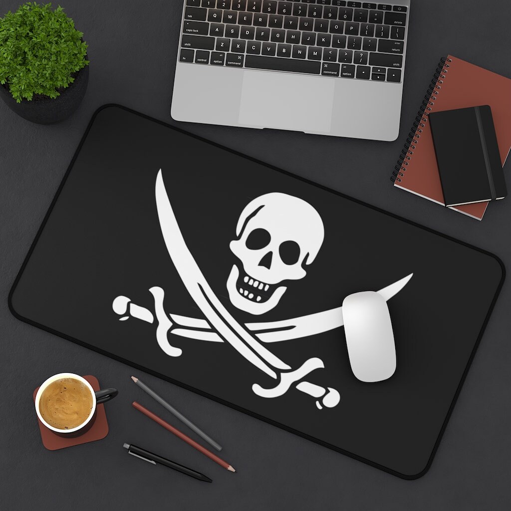  Skull Dead with Romantic Roses Celebration Day Gaming Mouse Pad  for Desk,Extended Stitched Edges Mousepad,Computer Keyboard Desk Mat,Non  Slip Rubber Base Mouse Pads Desk Pad Desk Pads : Office Products