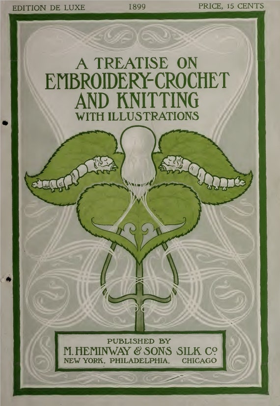 Nearly Free Vintage Embroidery Books (Vol 2), Digital Download, PDF Files, 7 Books for 99 cents. That's less than 15 cents each!