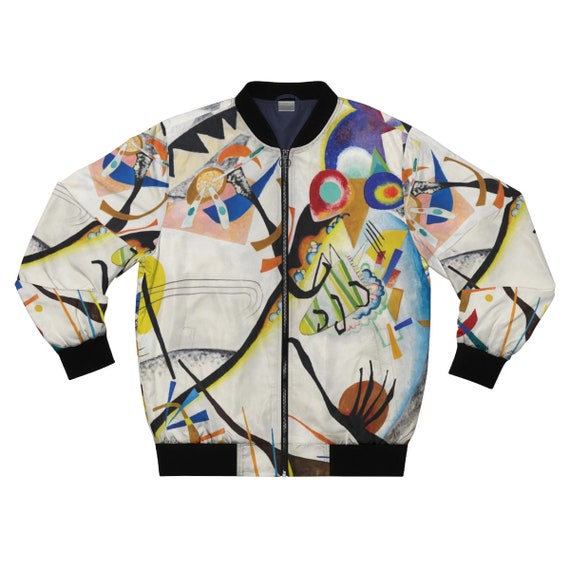 Blue Segment, Men's Jacket, Abstract, Wassily Kandinsky, 1921