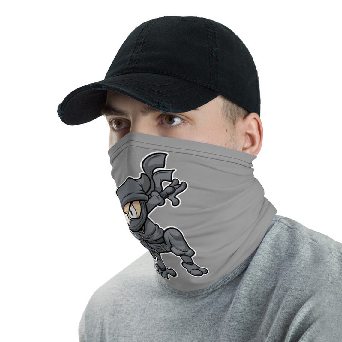 Ninja Neck Gaiter Headband Bandana Etsy