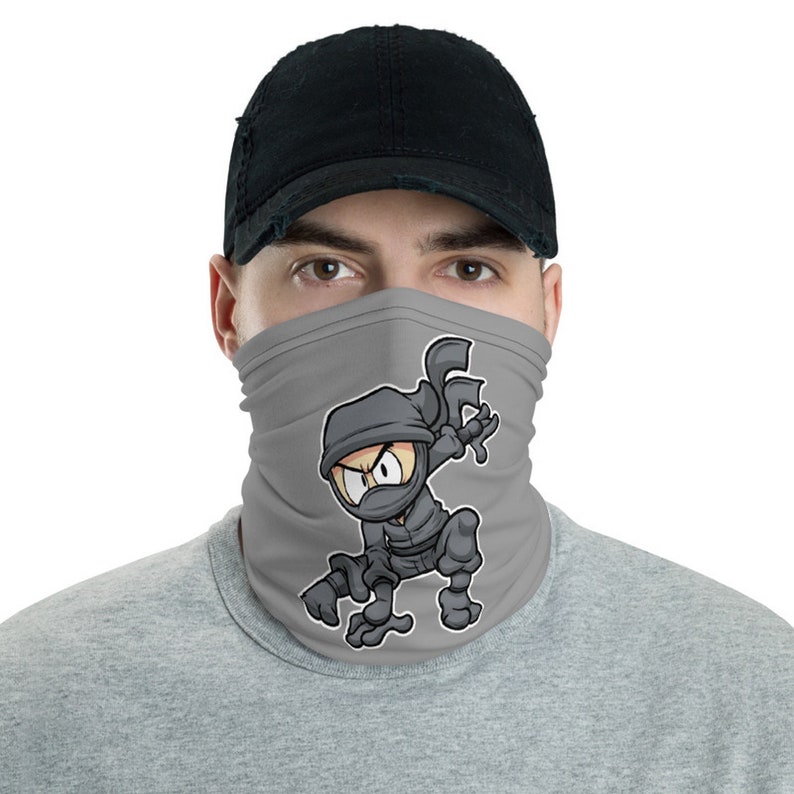 Ninja Neck Gaiter Headband Bandana Etsy