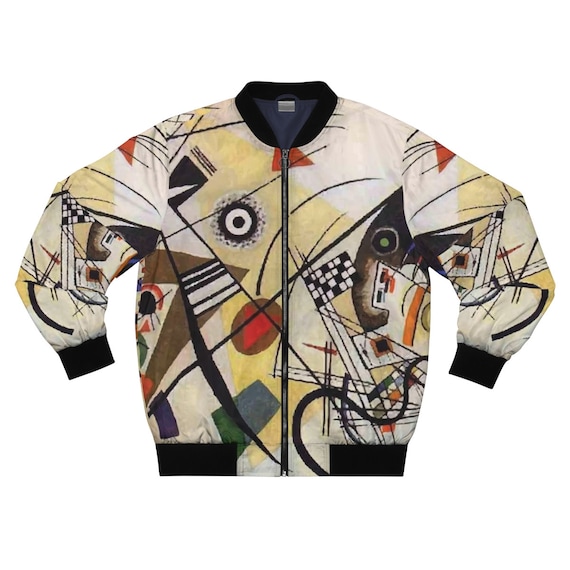 Transverse Line, Men's Jacket, Abstract, Wassily Kandinsky, 1923