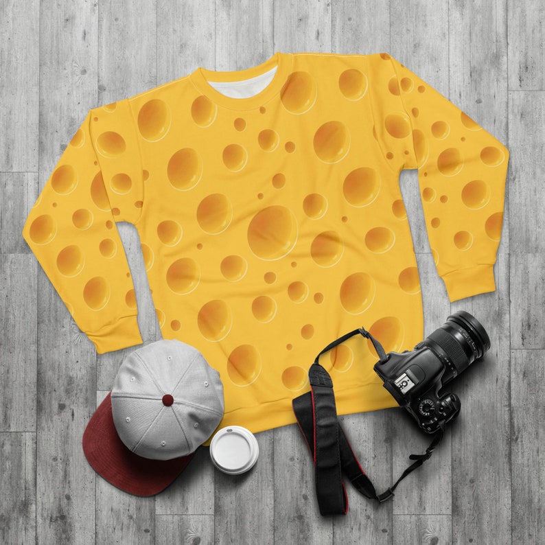 Cheese Sweatshirt For Your Green Bay Packers Super Bowl Party For a Cheesehead, AOP image 4
