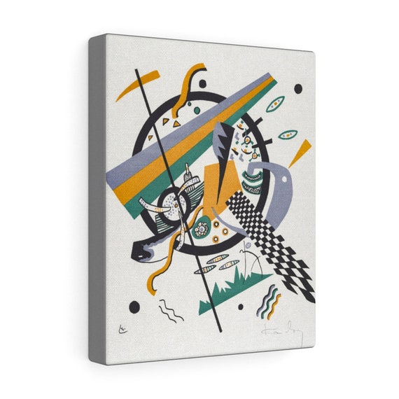 Small Worlds #4, Canvas Print, Wassily Kandinsky, Circa 1922, Abstract