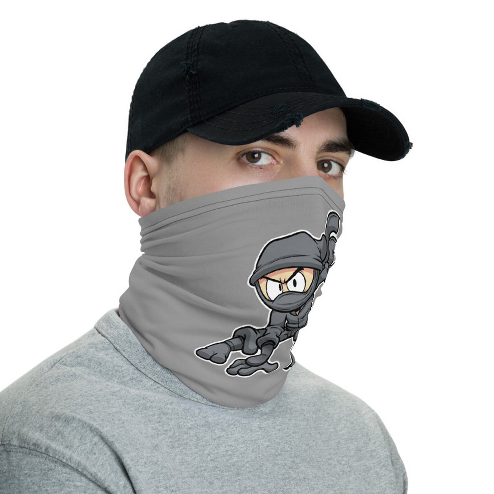 Ninja Neck Gaiter Headband Bandana Etsy