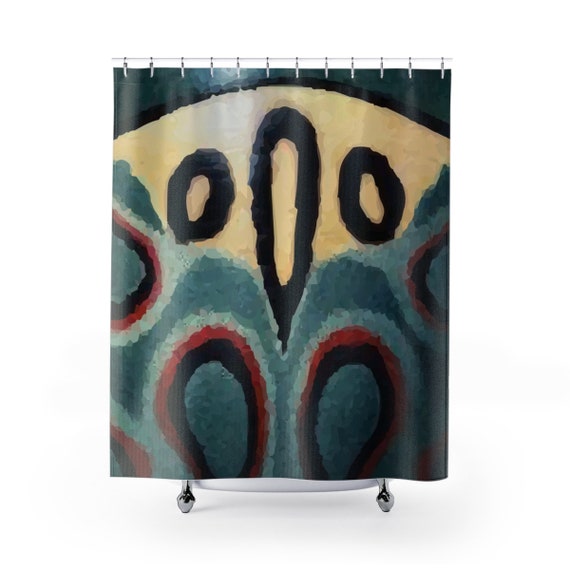 Picasso Beetle, Shower Curtain