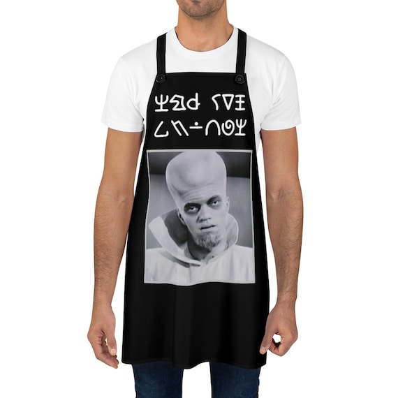 To Serve Man, Cookout Apron, Vintage TV Book, Original Twilight Zone