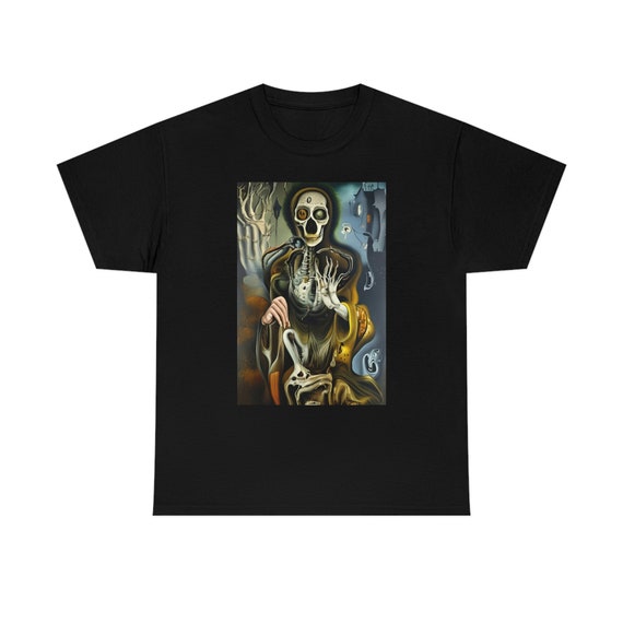 Necromancer, 100% Cotton Black T-shirt, Scary, Creepy