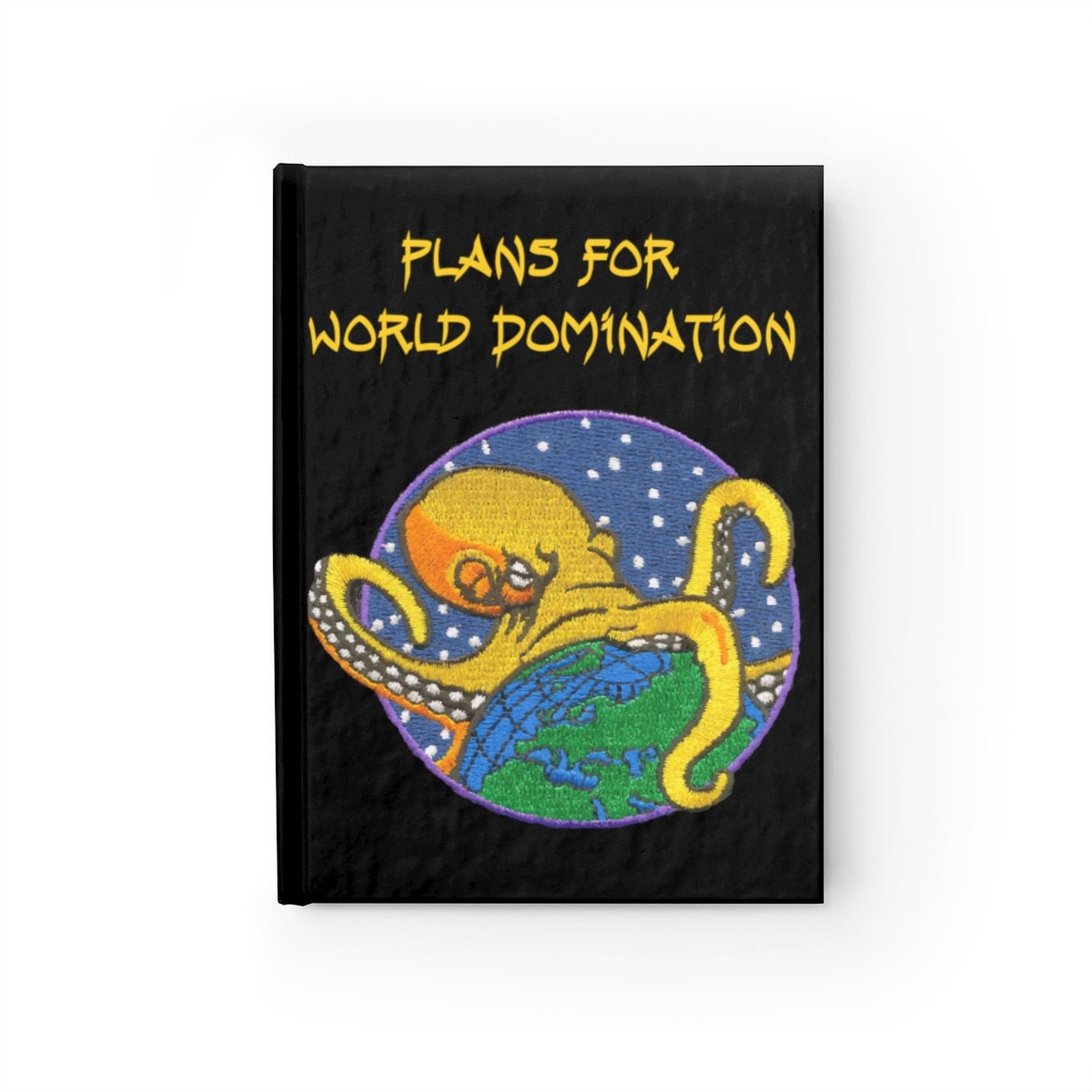 World Control Octopus Octopus World Domination Hardcover Journal: NROL-39 Mission Patch - Etsy
